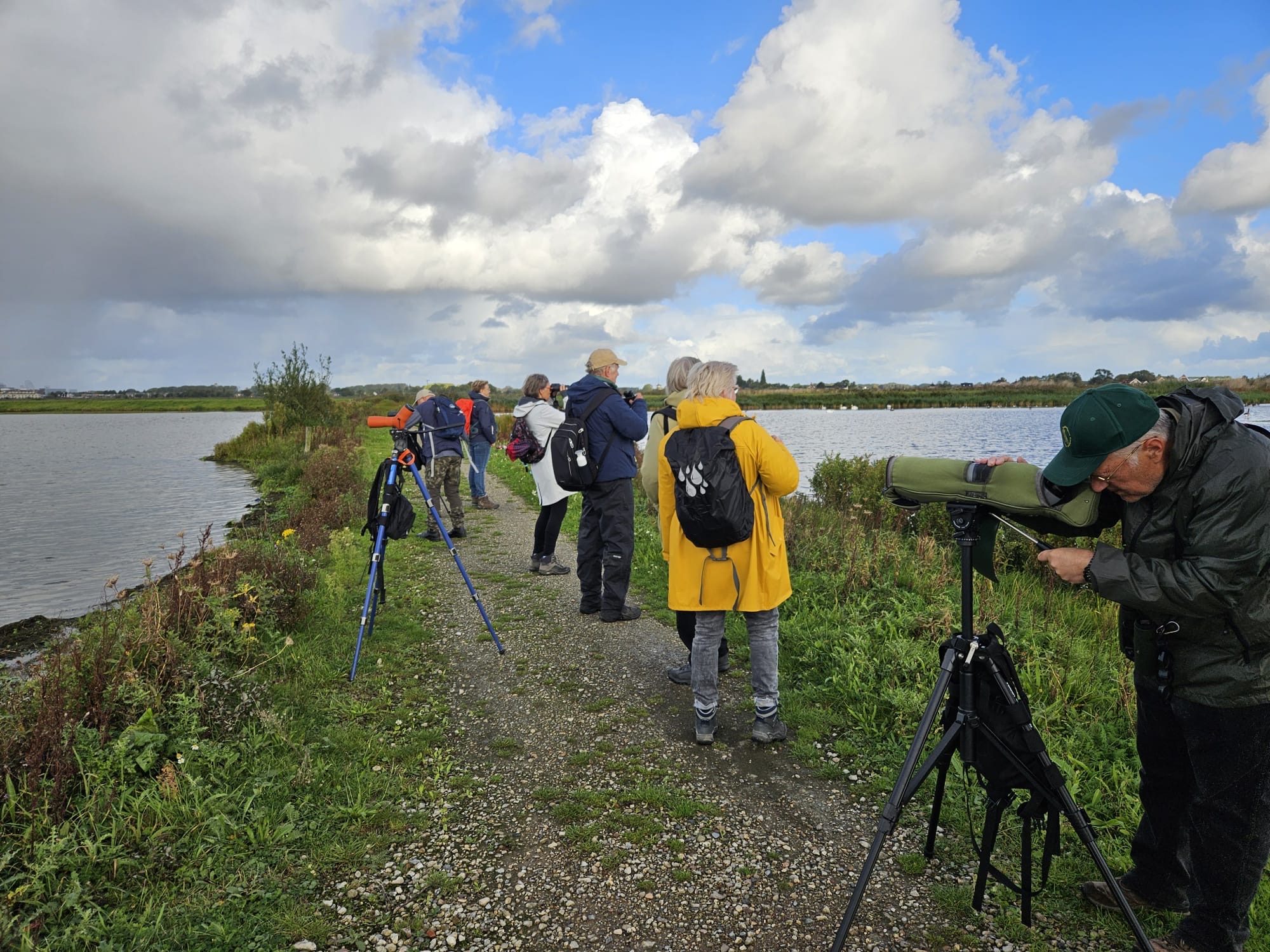 (Driemanspolder). Foto van Bert Staal.
Scherpstellen
